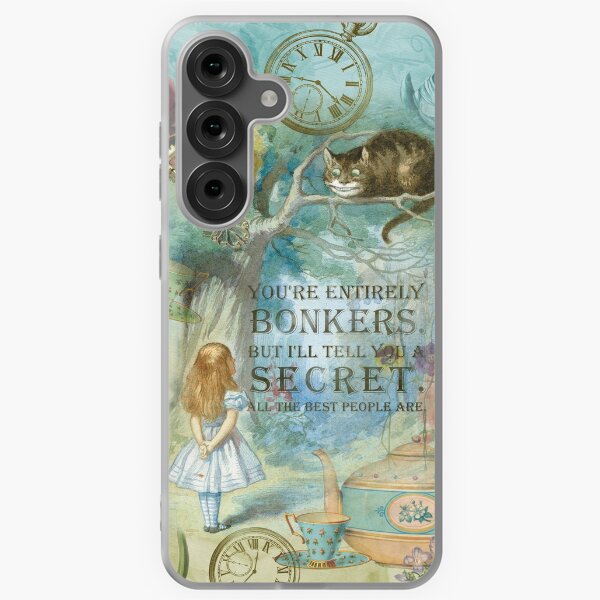 Item preview, Wonderland - Bonkers Quote- Alice in Wonderland designed and sold by maryedenoa.