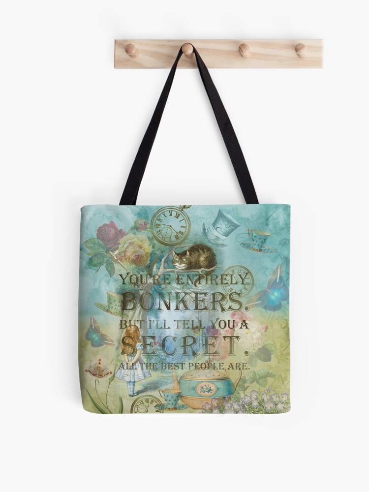 The Key To Wonderland - Alice in Wonderland Tote Bag