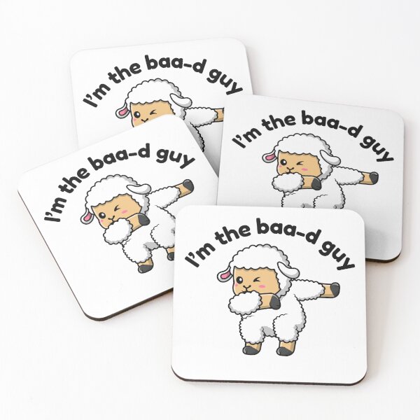 Item preview, "I'm The Baa-d Guy" with Sheep designed and sold by Jemzthingz.