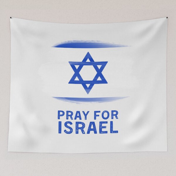Item preview, Pray for Israel Flag Peace designed and sold by Shop801.