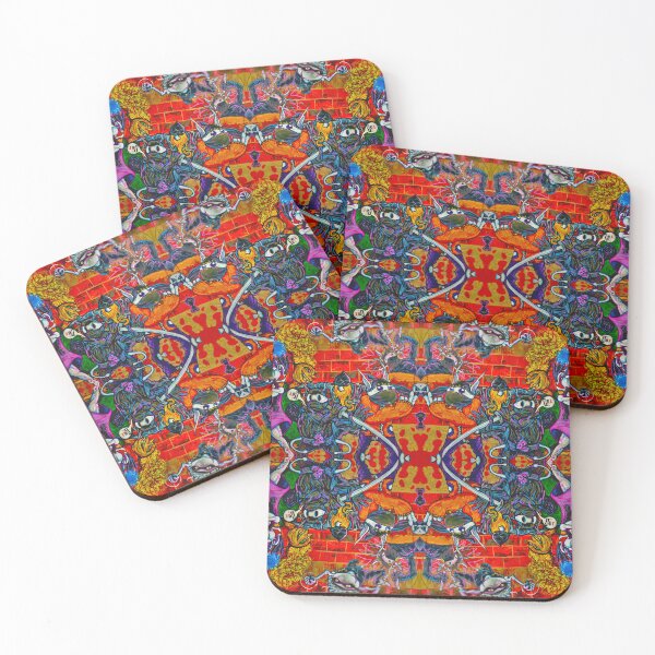 Item preview, Swag Fluffy Ninjas PATTERNS designed and sold by Jacob Wayne Bryner.