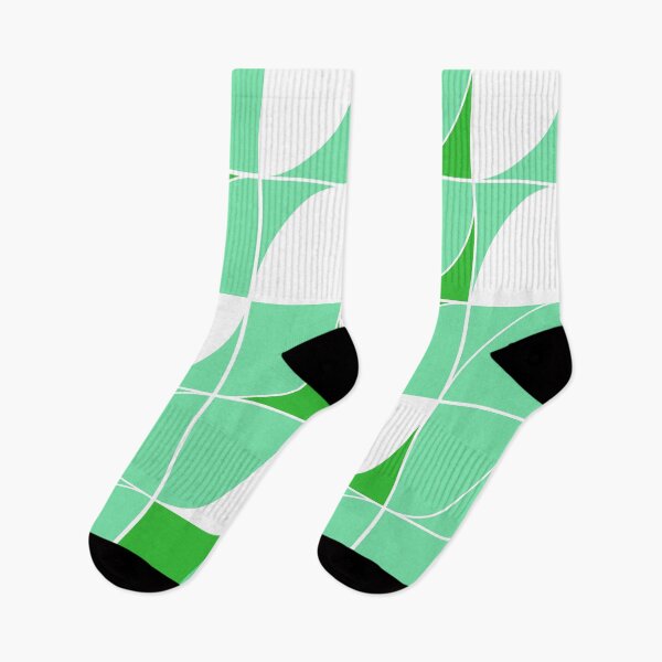 Item preview, Seafoam Green And White Trendy Modern Geometric Pattern  designed and sold by DEC02.