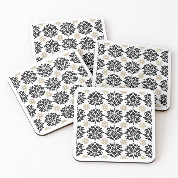 Item preview, Alternating Damask Orchid Flower Pattern designed and sold by Pixels2Patterns.