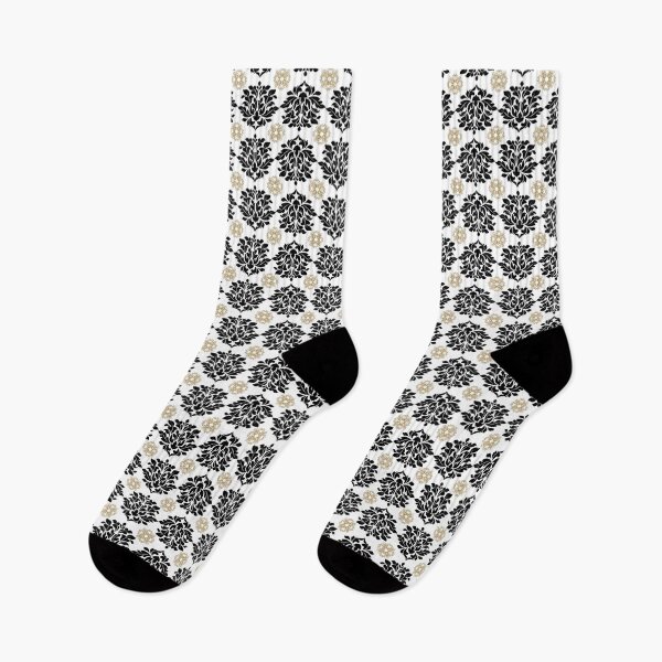 Item preview, Alternating Damask Orchid Flower Pattern designed and sold by Pixels2Patterns.