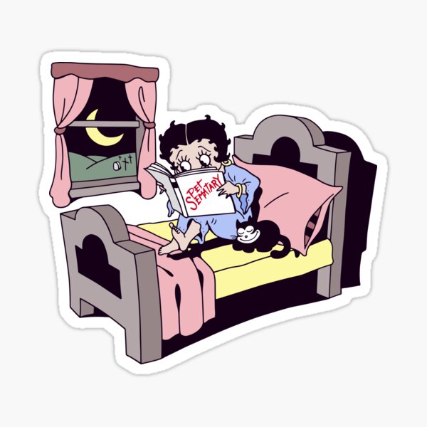 Betty Boop x Dodgers Sticker for Sale by Kiewy Design by Jenny Weik