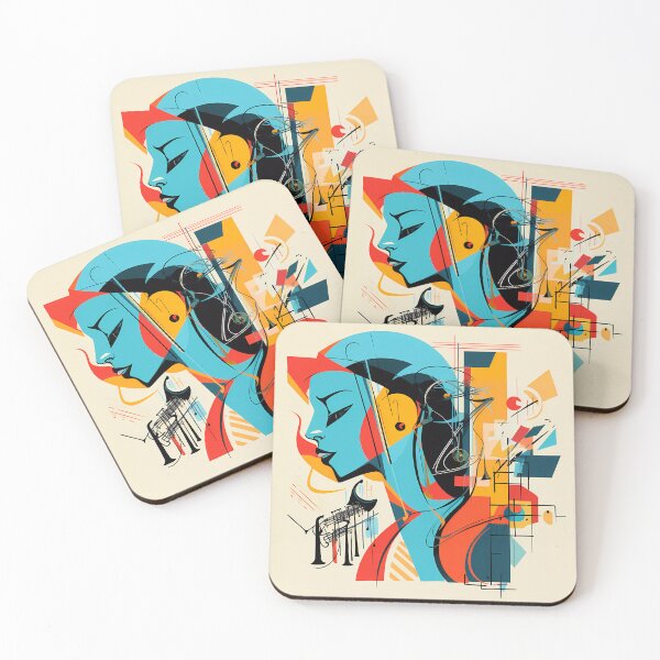 Item preview, "Miles' Muses" - Doodles of a Jazz Dream designed and sold by edge-studios.