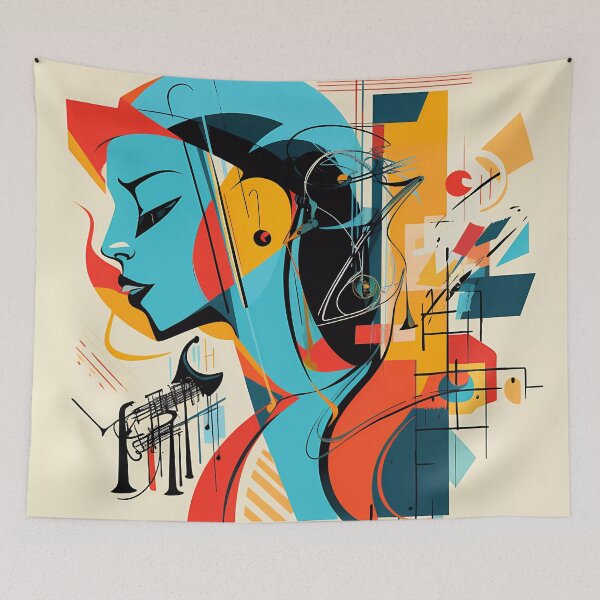 Item preview, "Miles' Muses" - Doodles of a Jazz Dream designed and sold by edge-studios.