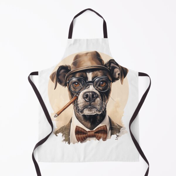 Item preview, "Elegant Companion A Playful Canine Illustration" designed and sold by nowggStudis.