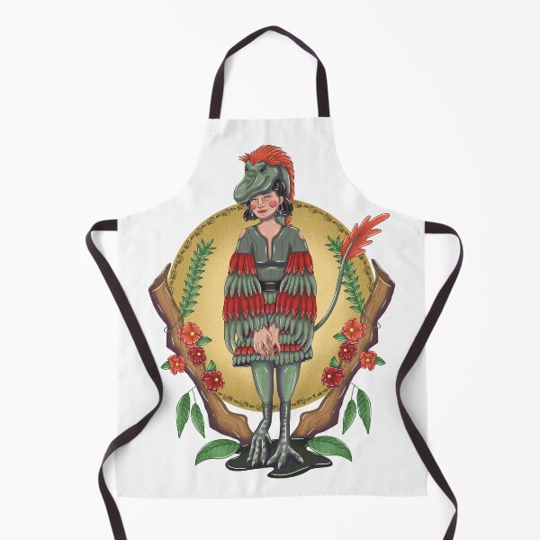 Item preview, dinosaur girl designed and sold by XioVerduzco-art.