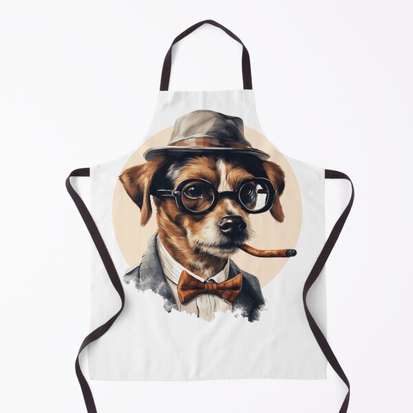 Item preview, "Stylish Pooch: A Delightful Canine Artwork" designed and sold by nowggStudis.