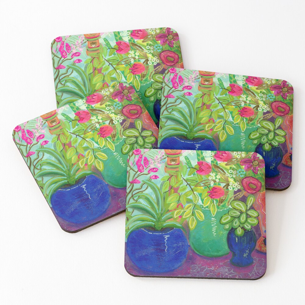 Item preview, Coasters (Set of 4) designed and sold by PuddleCrafts.