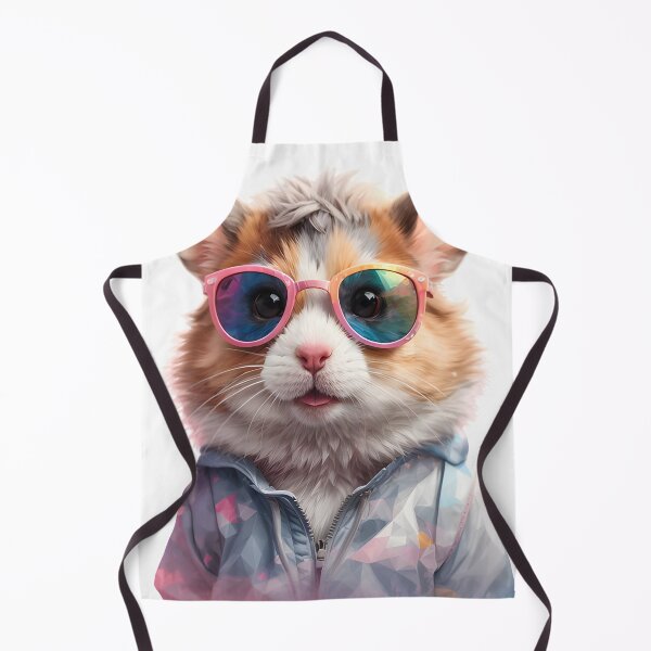 Item preview, Colorful Hamster with Sunglasses: Whimsical Style Art ,hamster lovers designed and sold by ratchawoot.