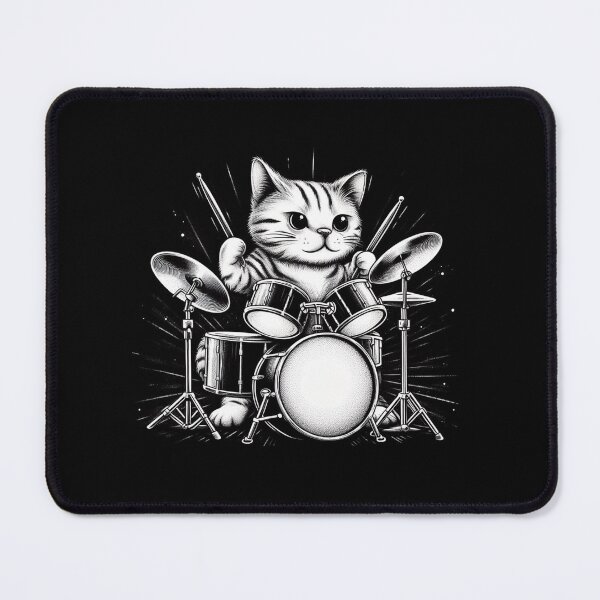 Item preview, DRUM CAT BLACK designed and sold by CERANARTS.