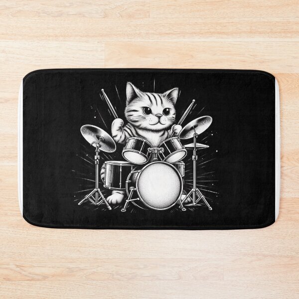 Item preview, DRUM CAT BLACK designed and sold by CERANARTS.
