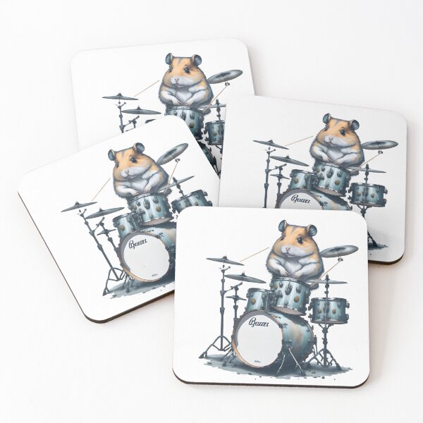 Item preview, The hamster dropped his drumstick. ,hamster lovers designed and sold by ratchawoot.