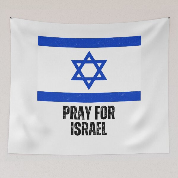 Item preview, Pray for Israel Flag Peace Gaza designed and sold by Shop801.