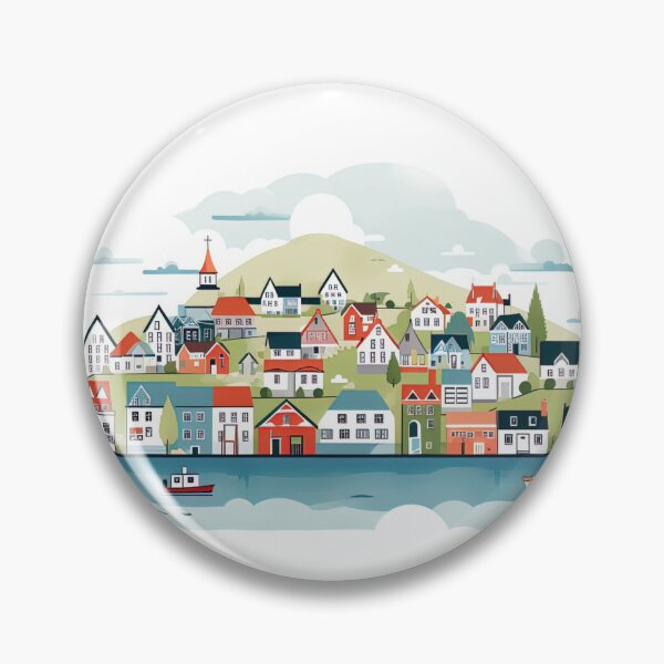 Item preview, Faroe Islands | cute style designed and sold by ComicsFactory.