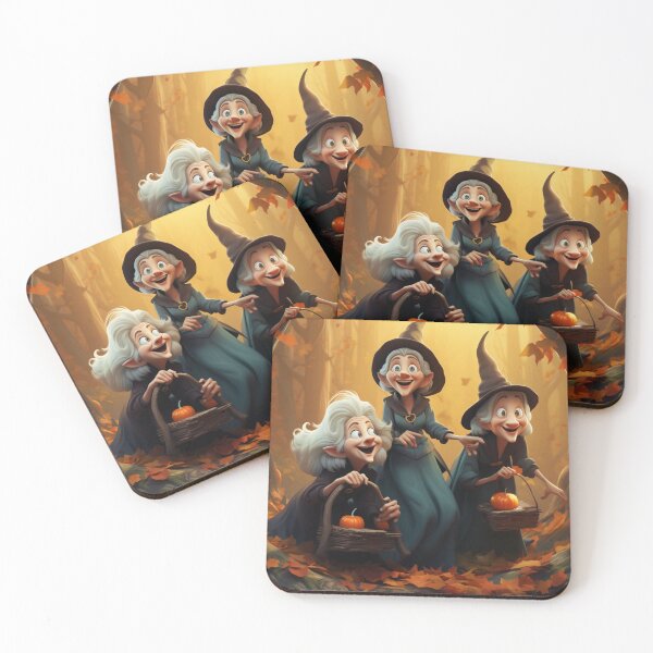 Item preview, Halloween | Three elderly witches in a forest... designed and sold by Cris888.
