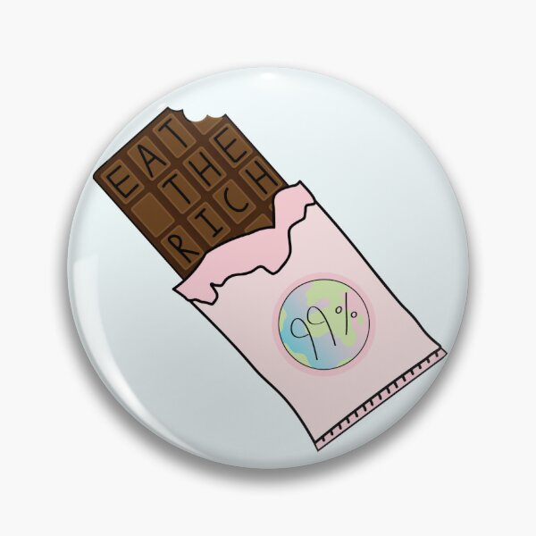 Item preview, EAT THE RICH - Chocolate Bar designed and sold by simplysilver.