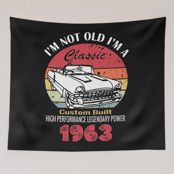 Item preview, Ich bin nicht alt, ich bin ein Klassiker, Jahrgang 1963 designed and sold by ELK20.