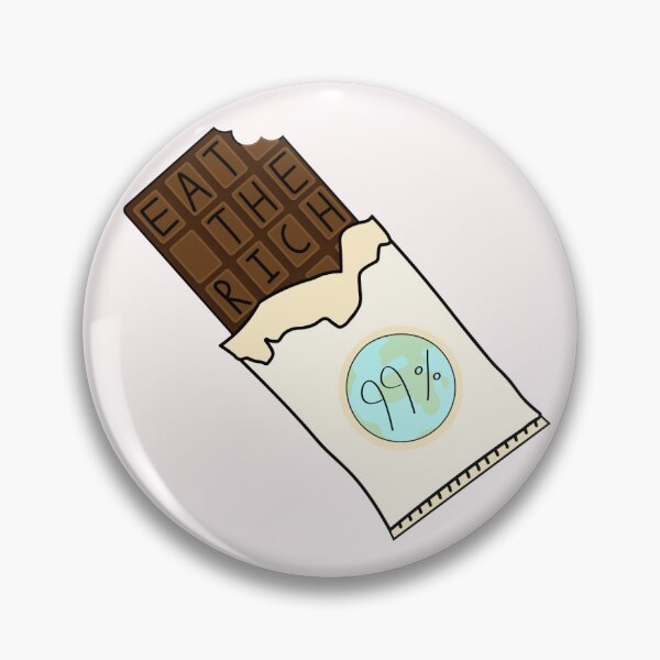 Item preview, Eat the rich - Chocolate Candy Bar designed and sold by simplysilver.