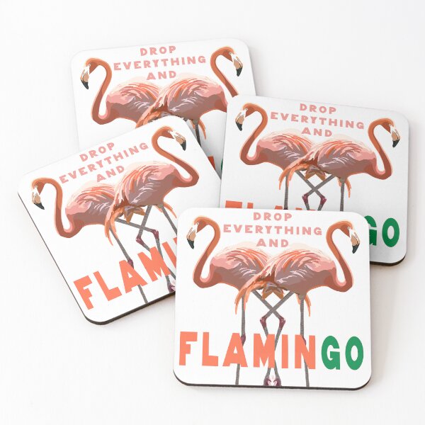 Item preview, Drop Everything And Flamingo designed and sold by LauraWolfArtist.