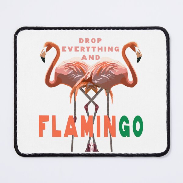 Item preview, Drop Everything And Flamingo designed and sold by LauraWolfArtist.