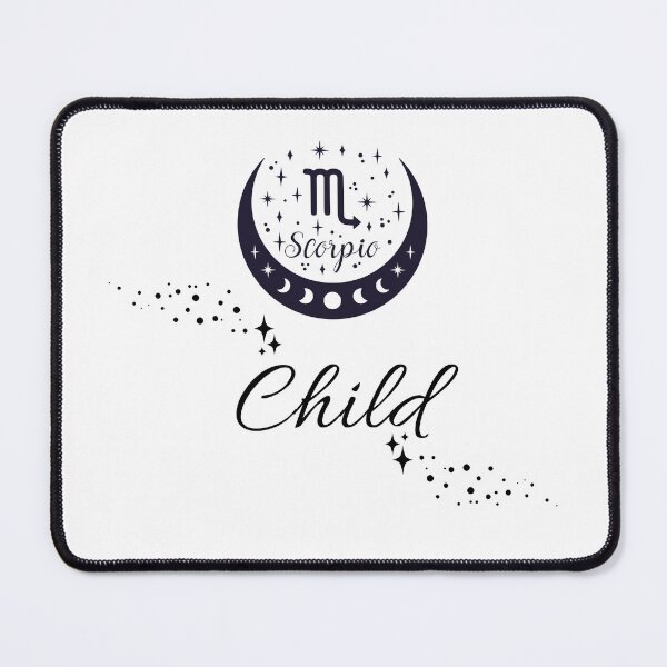 Item preview, Scorpio Child Astrology black  designed and sold by Moe-Hagag.