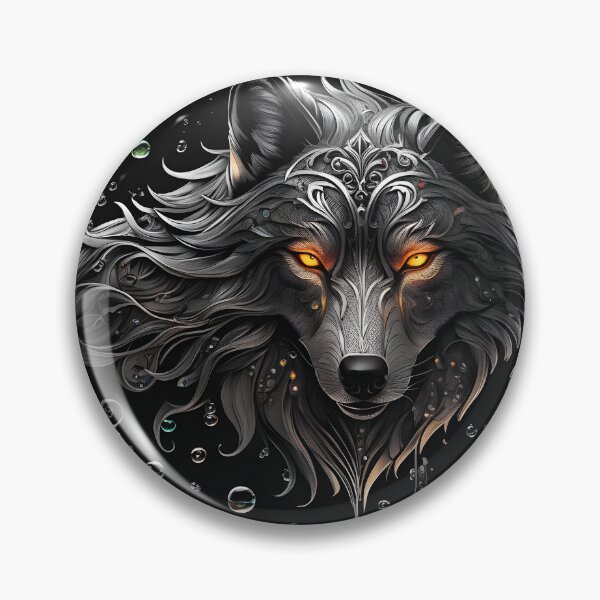 Item preview, Silver Wolf, a mystical wolf figure. designed and sold by My-fake-places.