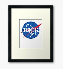 NASA RICK Framed Print