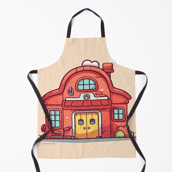 Item preview, Fire station | cute style designed and sold by ComicsFactory.