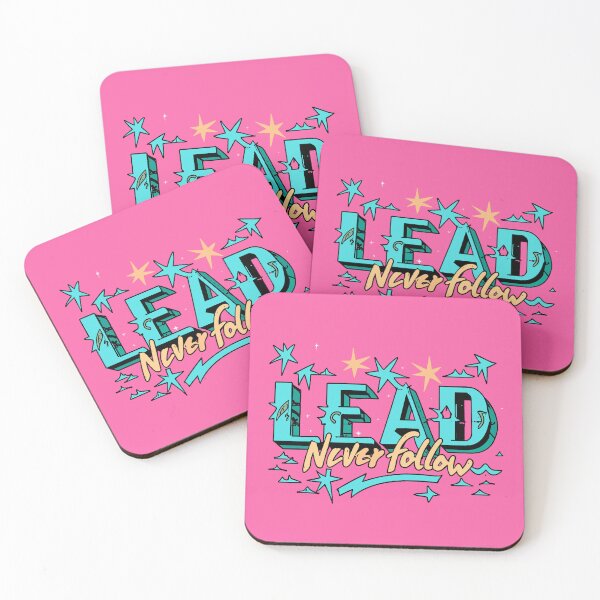 Item preview, lead never follow leaders designed and sold by DrawHandArt.