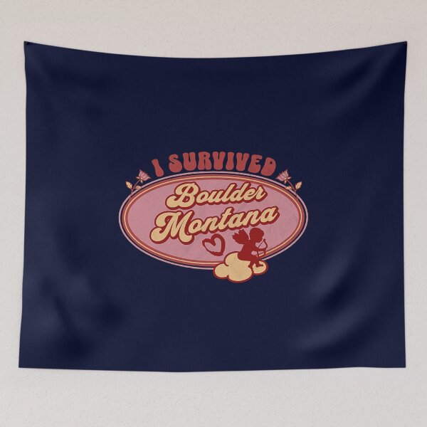 Item preview, I Survived Boulder Montana (for the love of Montana) designed and sold by Gilby-Designs.