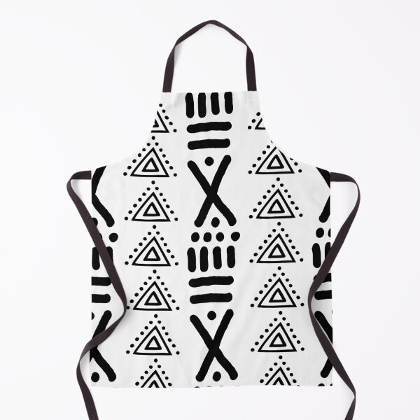 Item preview, White African Mud Cloth Design designed and sold by funkyvibes.