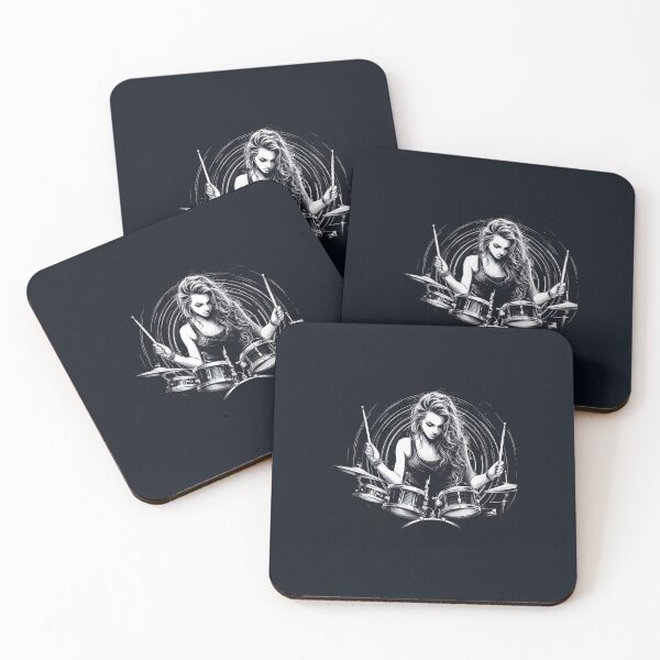 Item preview, GIRL DRUM POWER designed and sold by CERANARTS.