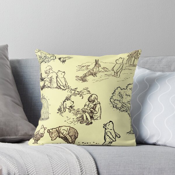 Item preview, Classic Winnie the Pooh Toile designed and sold by stargazerhill.