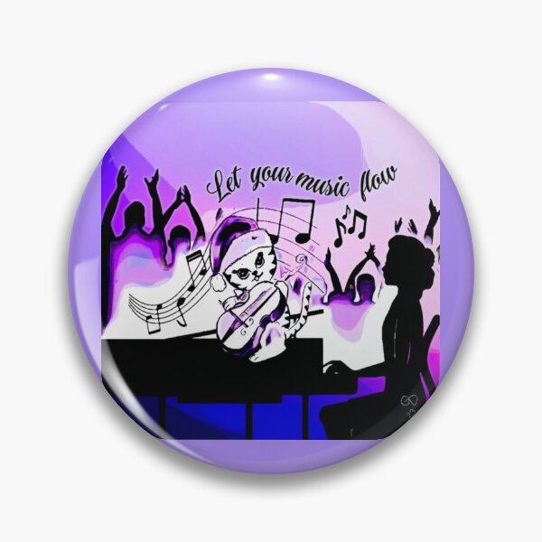 Item preview, Let Your Music Flow designed and sold by gleefulme.