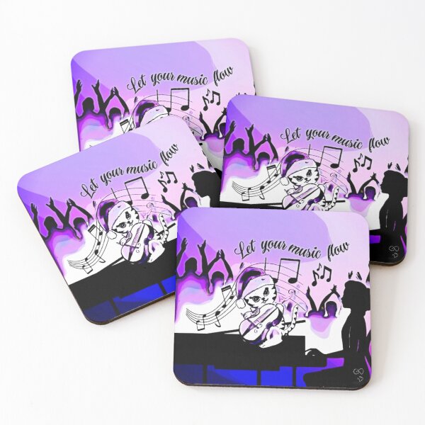 Item preview, Let Your Music Flow designed and sold by gleefulme.
