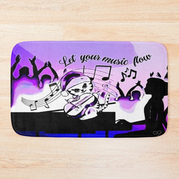 Item preview, Let Your Music Flow designed and sold by gleefulme.