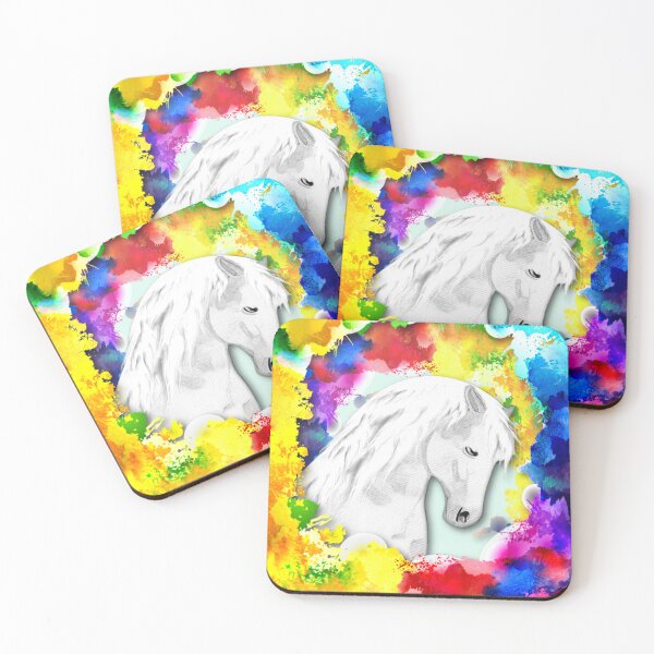 Item preview, 3D Horse Lovers Magical White Horse designed and sold by KC Morcom.