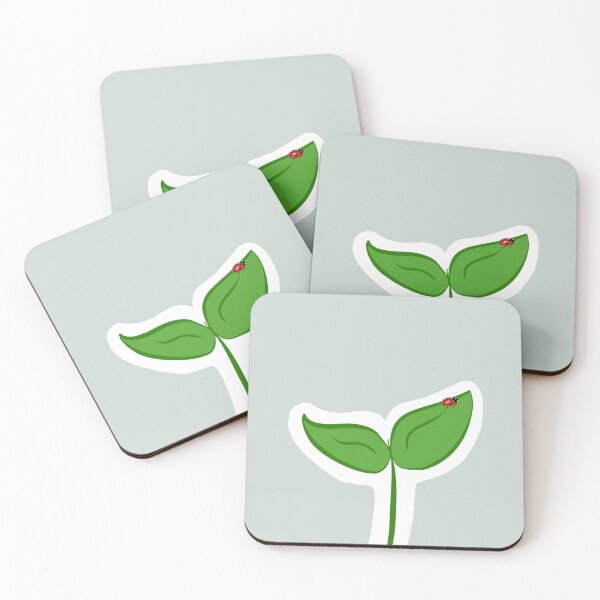 Item preview, Sprout with a ladybug designed and sold by hanas-graphics.