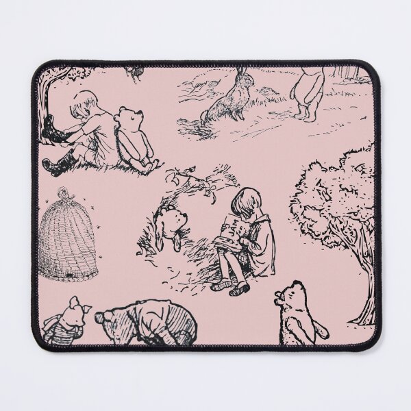 Item preview,  Classic Winnie the Pooh Toile Pink designed and sold by stargazerhill.
