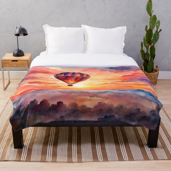 Item preview, Hot Air Balloon At Sunset designed and sold by Gabriela McDaniel.