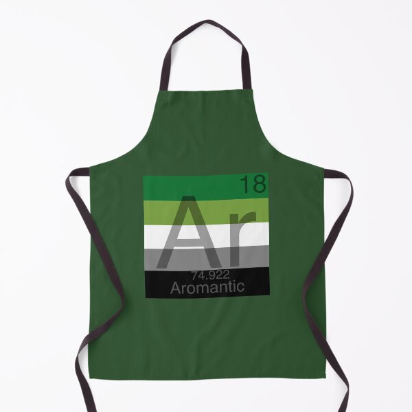 Item preview, Aromantic Element Square designed and sold by QueerGearShop.
