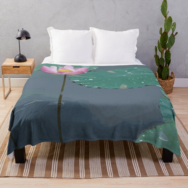 Item preview, Lily on a Pond at Dusk designed and sold by Dragon2700.