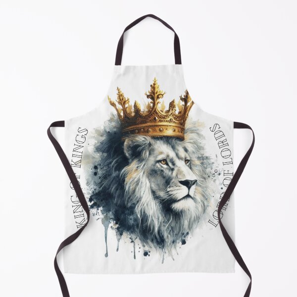 Item preview, King of kings, Lord of lords, Crowned Lion Art designed and sold by Faithloveshop.