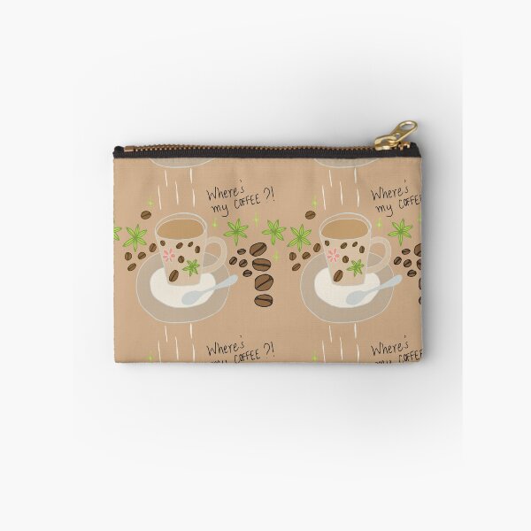 Item preview, Where's my coffee graphic - small designed and sold by SerahO.