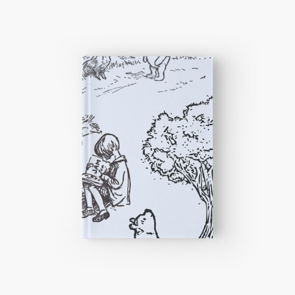 Item preview, Classic Winnie the Pooh Toile Light Blue designed and sold by stargazerhill.