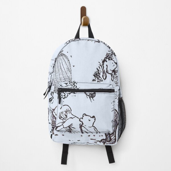 Item preview, Classic Winnie the Pooh Toile Light Blue designed and sold by stargazerhill.