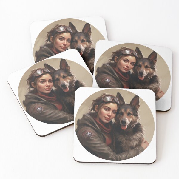 Item preview, Cait and Dogmeat designed and sold by MendaciousMina.